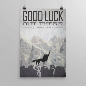 Fantastic Mr Fox Poster: Whimsical Wes Anderson Art Print