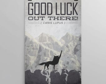 Fantastic Mr Fox Poster: Whimsical Wes Anderson Art Print