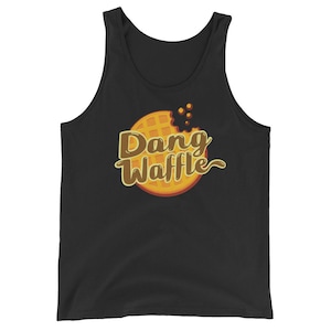 Dang Waffle, Unisex Tank Top