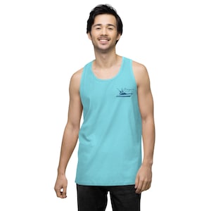 Stugots Sopranos Boat-tanktop, Tony Soprano Stugots-tanktop, The Sopranos Stugots Premium-tanktop voor heren