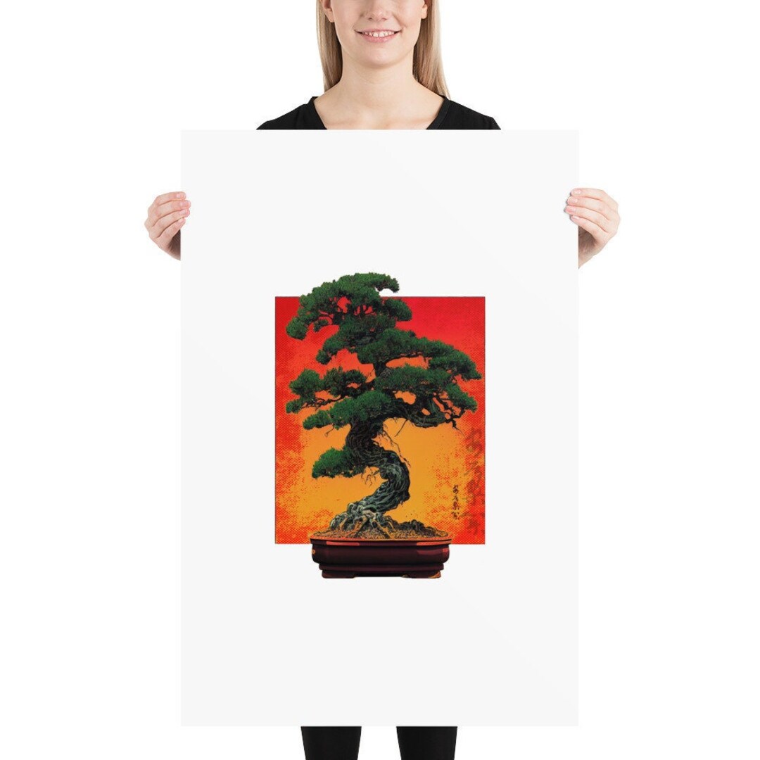 Bonsai Art Bonsai Poster Bonsai Style Bonsai Home Decor Etsy