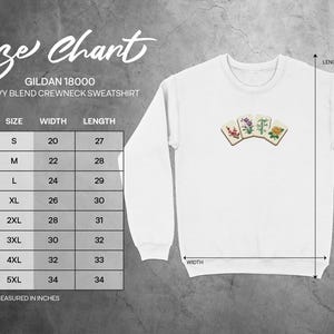 Botanical flowers sweatshirt, cozy crewneck sweatshirt, plant lover gift, floral print pullover, nature-inspired sweater