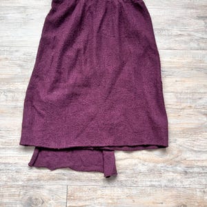 Anthropologie Sparrow Cordial Embrace Dress Medium Burgundy Twilight Alice image 5