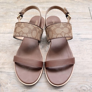 Coach wedge sandals - Etsy 日本