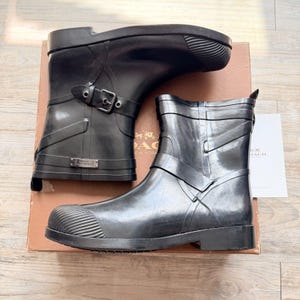 Coach Rain Boots - Etsy