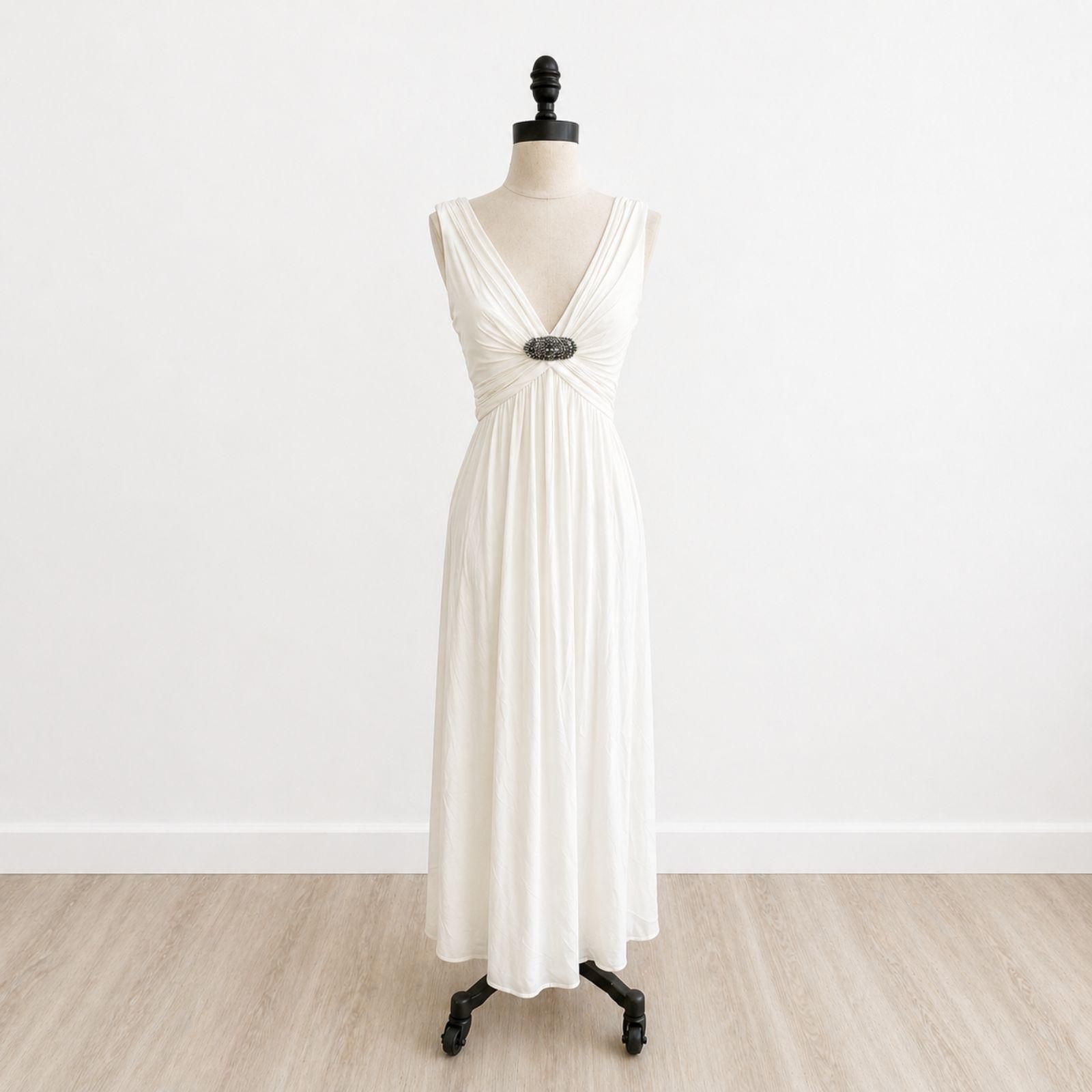 Early 2000s Dress White