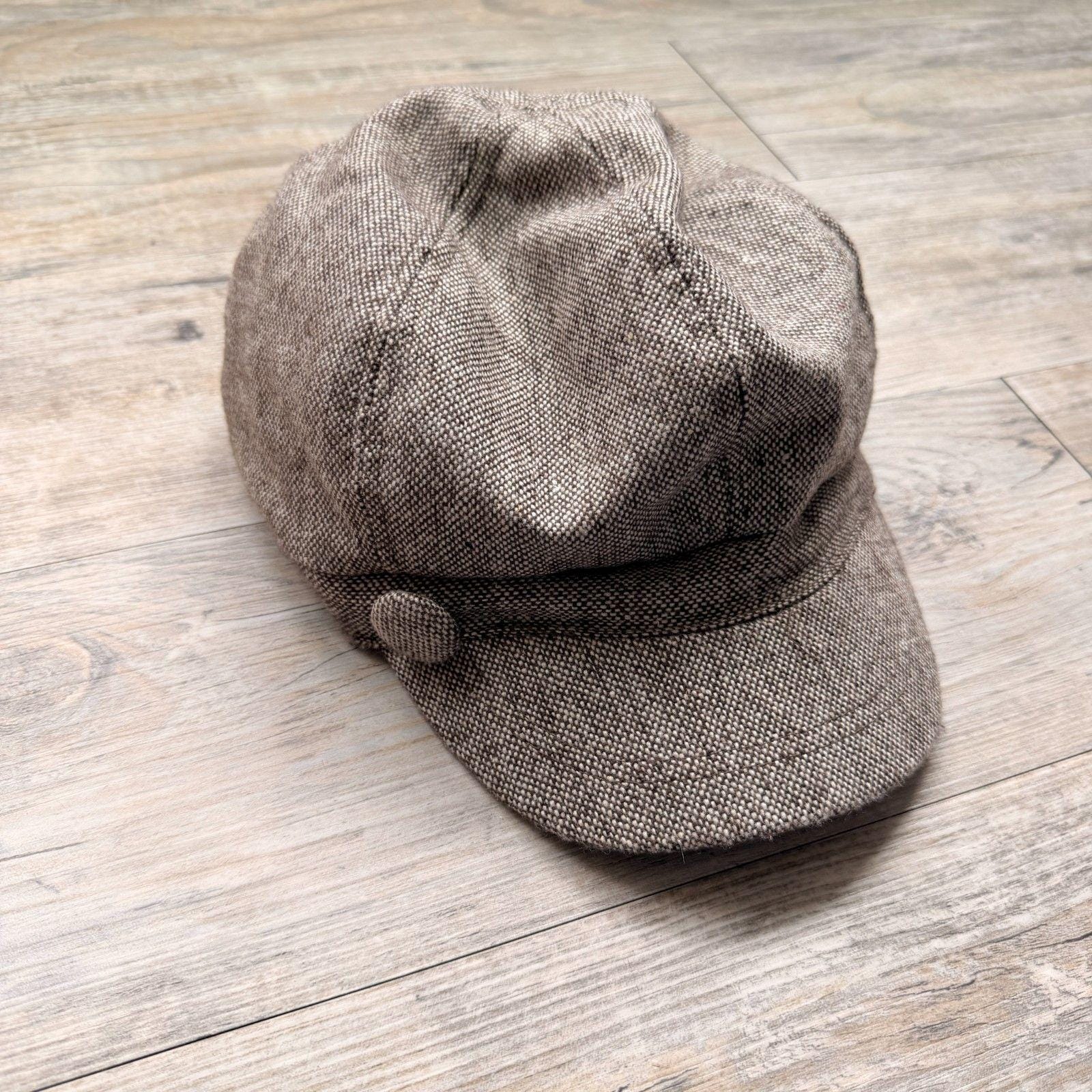 2000s Y2K Goth Mcbling cross messenger cadet military newsboy baker boy cap hat Y2K Distressed Frayed Messenger Cadet Newsboy | Mercari main image 4
