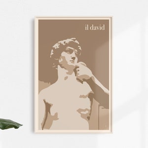 David Travel Poster