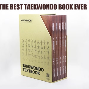 Taekwondo Textbook, Kukkiwon Textbook, English Version, 태권도 교본 세트