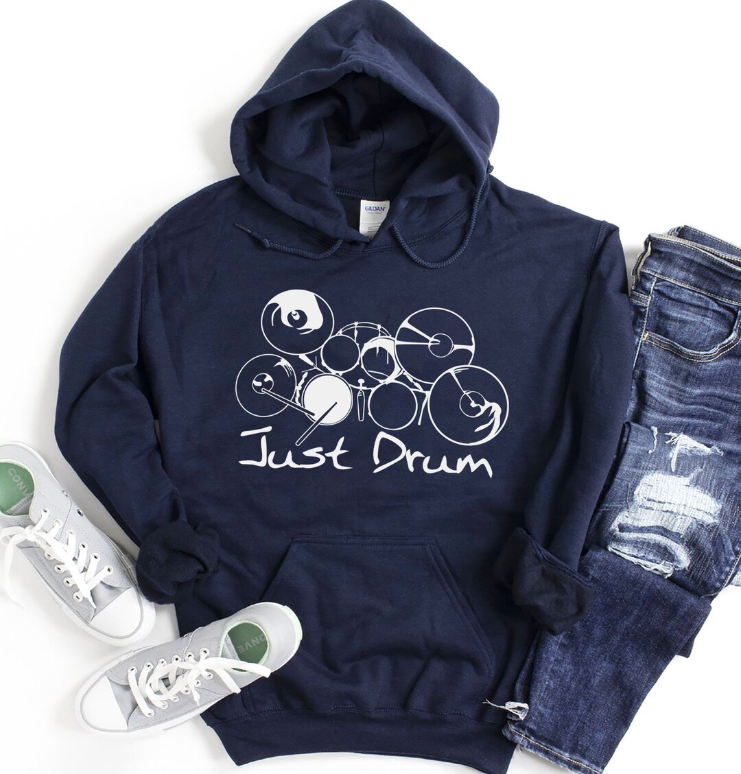 Drum / Drum Hoodie / Drum Love / Music Hoodie / Gift Hoodie / Etsy