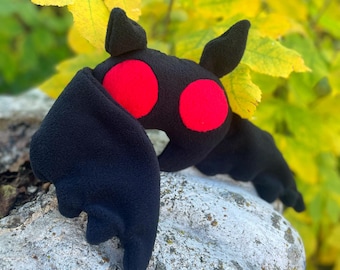 Mothman Plushie: Cryptid Plush