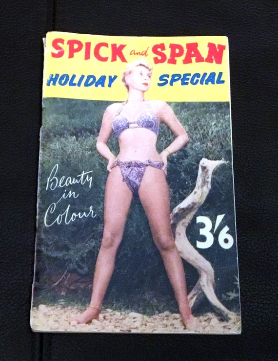 Spick And Span Holiday Special No 1 Vintage Mens Glamour Etsy