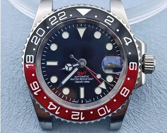 40mm GMT GCS Automatic Coke Sport Dive Watch - Seiko Nh34 Movement