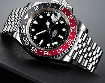 GMT GCS Automatic Coke Sport Dive Watch - Seiko Nh34 Movement