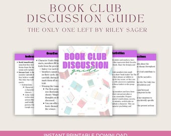 Book Club Discussion Guide: The Only One Left