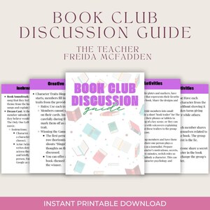 Book Club Discussion Guide: The Teacher
