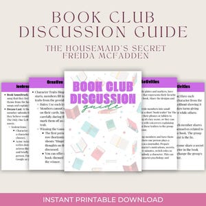 Book Club Discussion Guide: The Housemaid&#39;s Secret