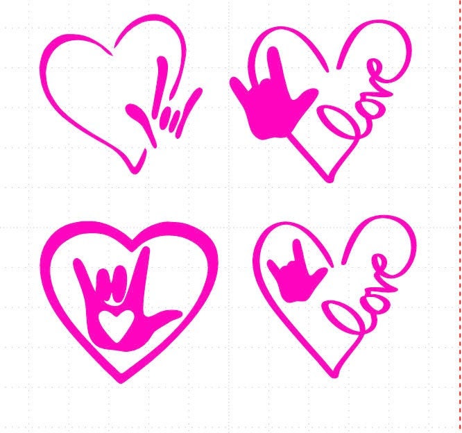 Download Asl Love Svg Download Etsy