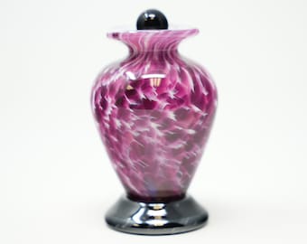 Amato Rose Blown Glass Keepsake