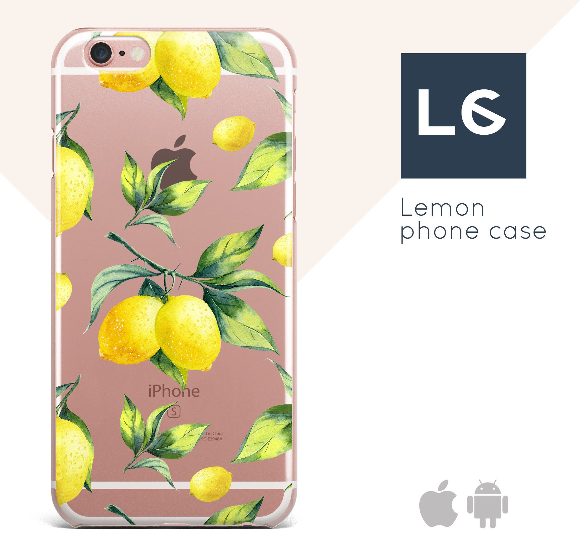 Lemons iPhone 8 Case iPhone 8 Plus Case iPhone X 6s 6 SE Etsy