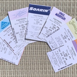 Fastpass Sticker, Hydroflask Sticker, Scrapbook Sticker, Ride Stickers ...