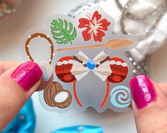 Ocean Princess Sticker, Princess Sticker, Vinyl Decal, Sticker, Laptop Decal, Planner Decal, Princess