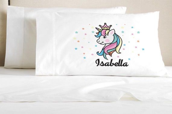 kids customize pillow cases etsy