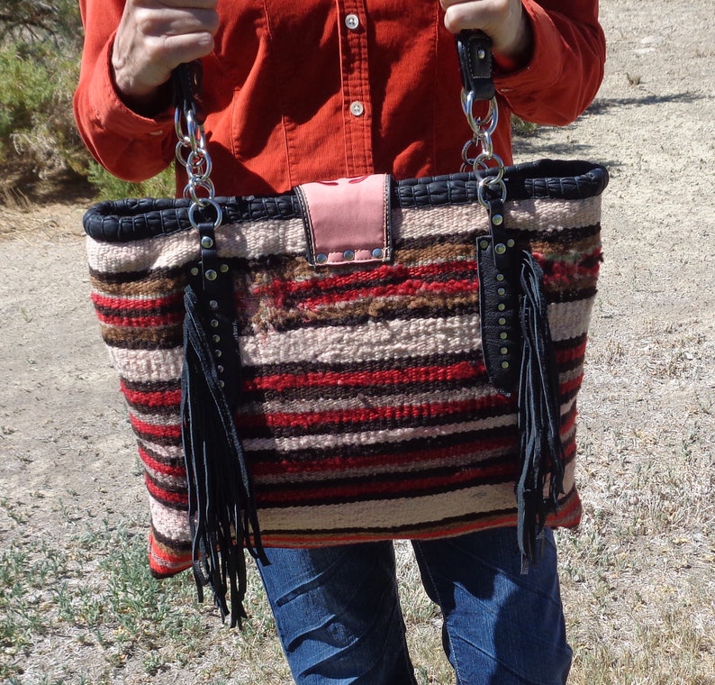 Saddle Blanket Bag / Western Handbag / Southwest Purse / Etsy