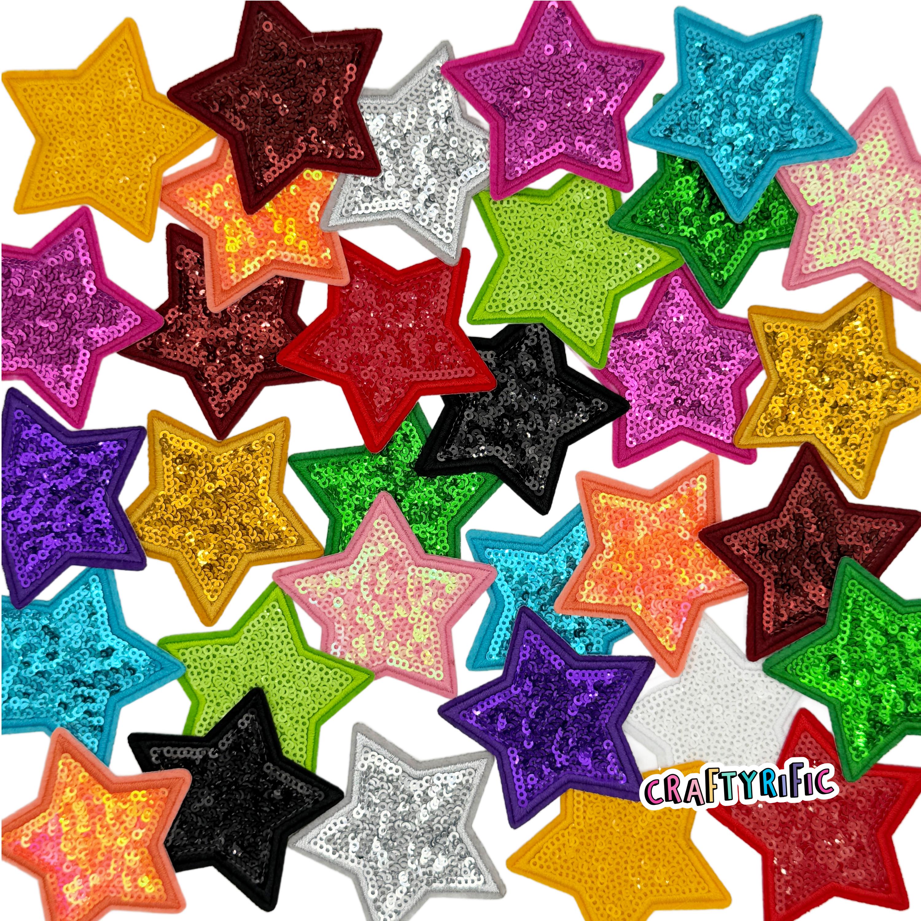 Star Patch, Sequin Star Patch, 3