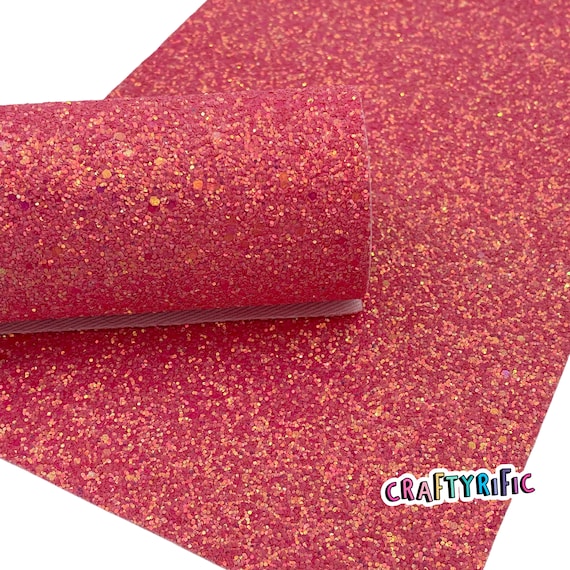 Glitter Fabric - Chunky & Fine Glitters in a Huge Range of Colours