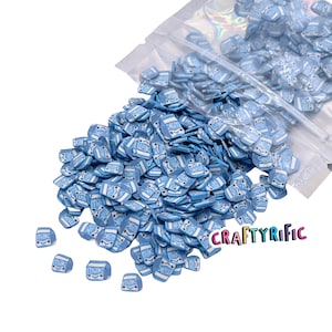 Milk Carton Polymer Clay Slices, Polymer Clay Slices, Fake Sprinkles, Jimmies, Clay Slices for Nails, Resin Crafts and Slime