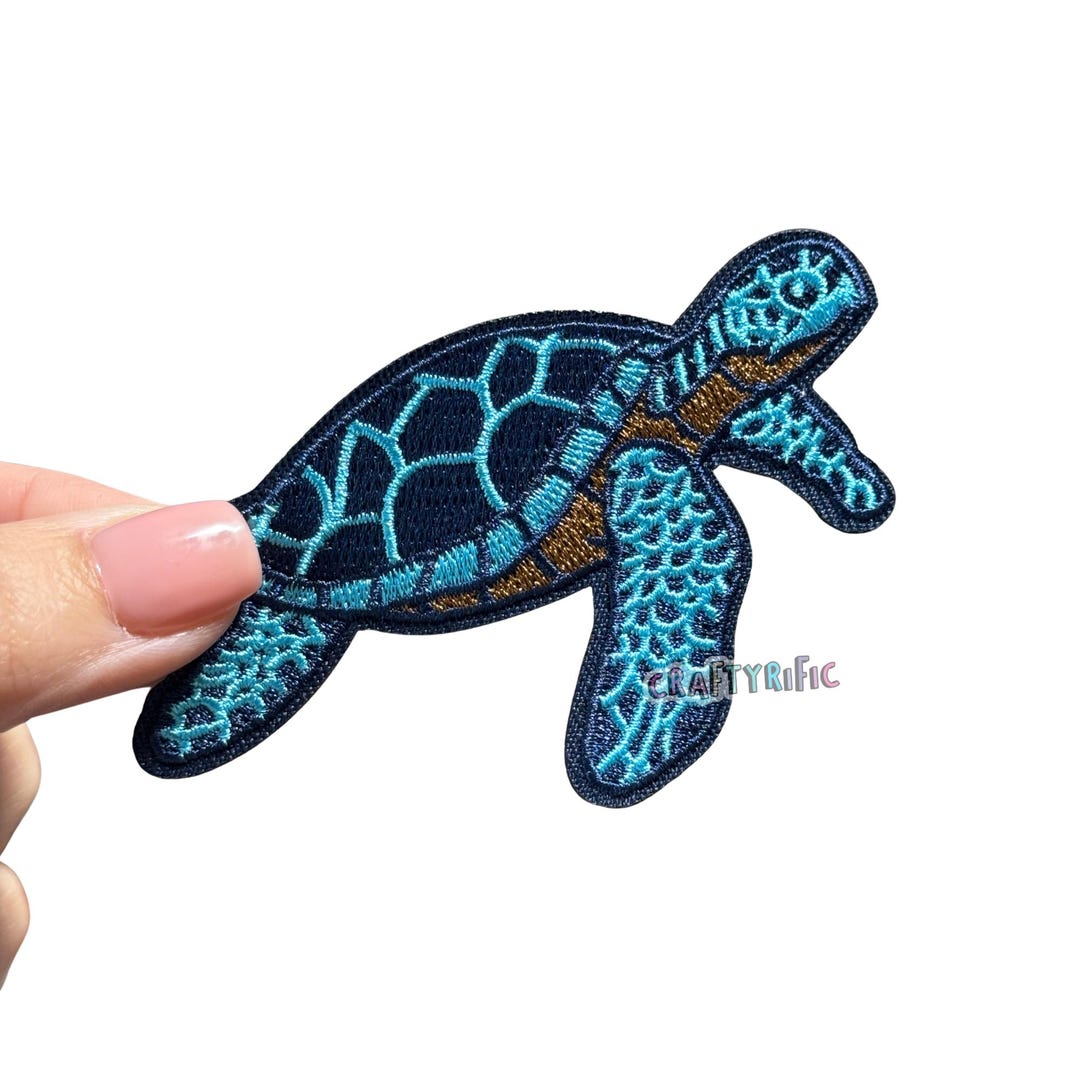 Sea Turtle Patch - Etsy