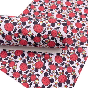 Halloween Faux Leather Sheet