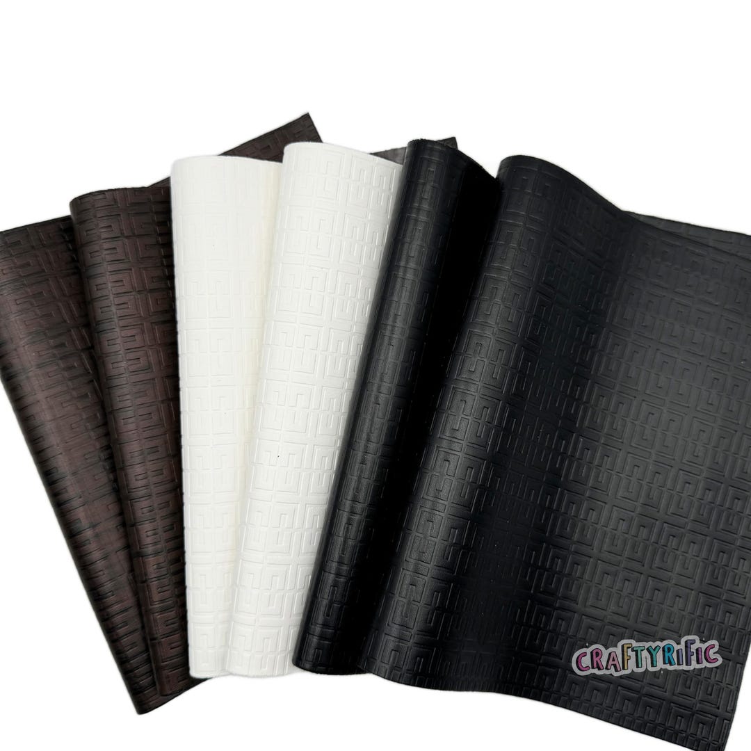 Embossed Faux Leather Sheet - Etsy