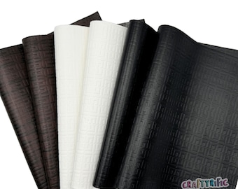 Embossed Faux Leather Sheet