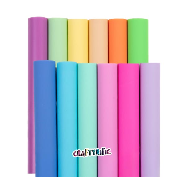Jelly Fabric Mini Roll 12x26" Inch, Continuous Large Vinyl Fabric Cut, Waterproof Vinyl