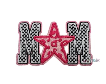 Mom Patch, Mama Patch, Preppy Patch, Girly Patch, Embroidery Patch, Iron on Patch, Trucker Hat Patches,