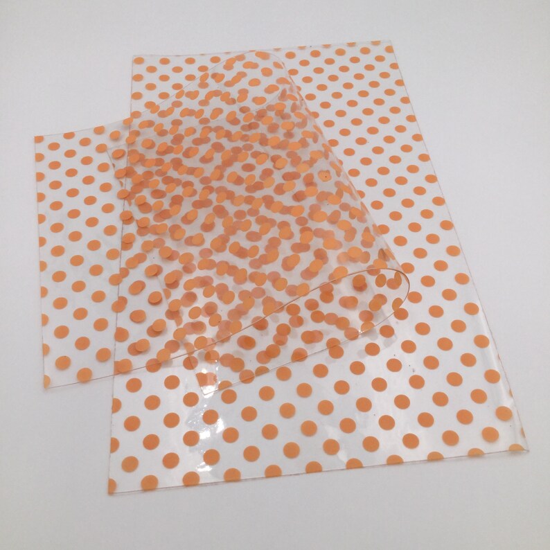 Polka Dot Jelly Sheets Jelly PVC sheets Waterproof Jelly Etsy