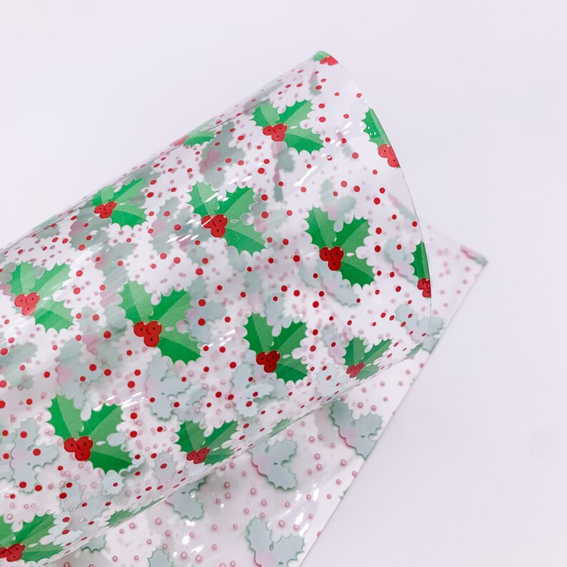MISTLETOE Jelly Sheets Custom Print Jelly Material Etsy