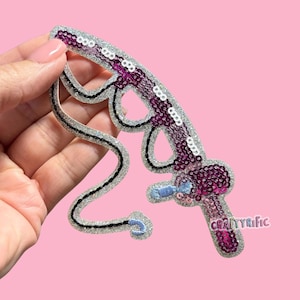 Pink Fishing Rod Patch