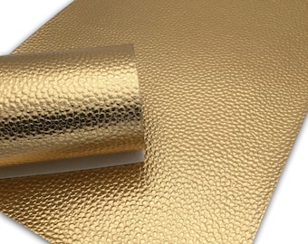 GOLD METALLIC Faux Leather Sheet, Pu Leather, Leather for Earrings