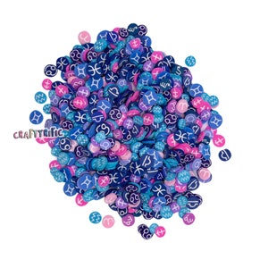 Constellation Polymer Clay Mix, Polymer Clay Slices, Fake Sprinkles, Jimmies, Clay Slices for Nails, Resin Crafts and Slime
