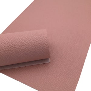 BLUSH PINK Faux Leather Sheets, Leather for Earrings, PU Leather - 0042