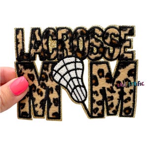 Lacrosse Mom Patch