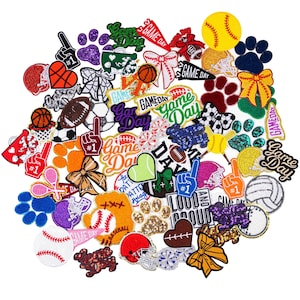 Sports Mystery Patch Bundle, Iron on Patches, Patches Grab Bag, Trucker Hat Patches, Bulk Patches, Hat Bar Patches