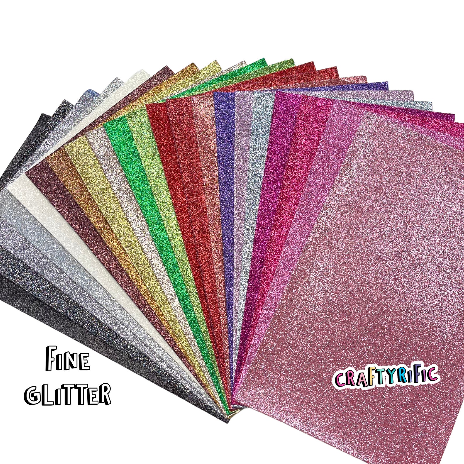 Fine Glitter Fabric Sheet, Glitter Sheets, Faux Leather Sheets, Leather