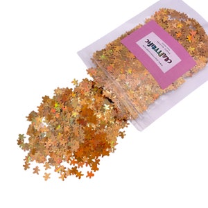 Gingerbread Cookie Shape Glitter, Solvent Resistant, Polyester Glitter, Glitter For Tumblers, Cosmetic Grade Glitter, Glitter For Resin