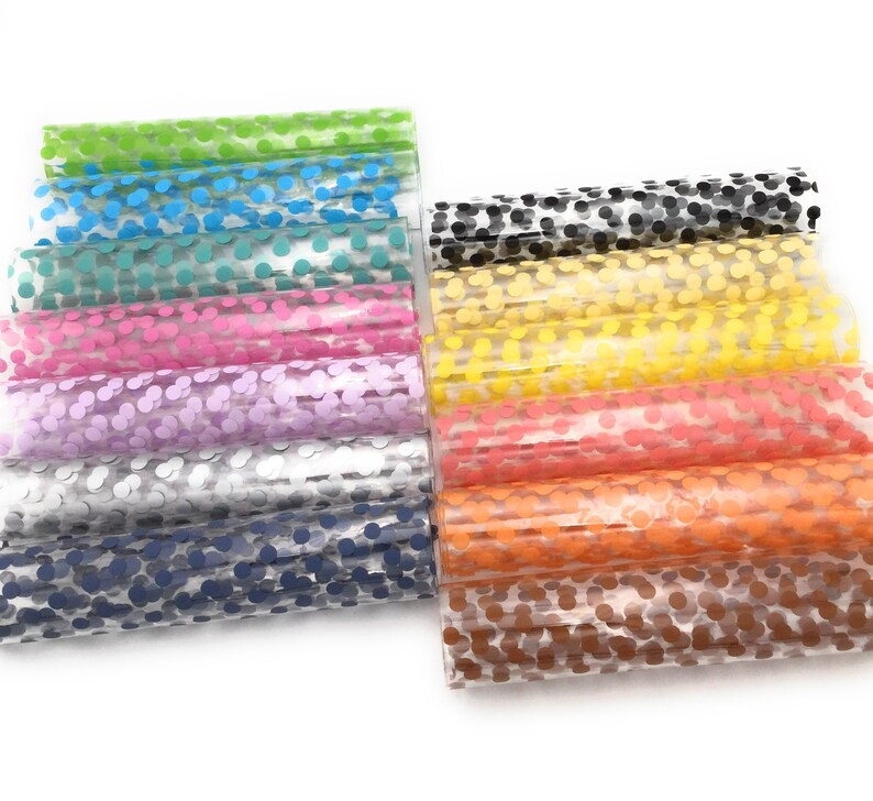 Polka Dot Jelly Sheets Jelly PVC sheets Waterproof Jelly Etsy