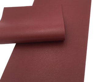 MAROON SAFFIANO Faux Leather Sheets, Saffiano Texture, Leather for Earrings, Fabric Sheet, Textured Leather