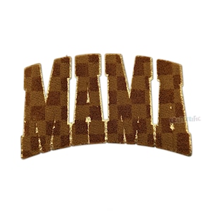 Mama Chenille Patch, Large Patches, Iron On Patch, T-Shirt patch, Heat Transfer Patch
